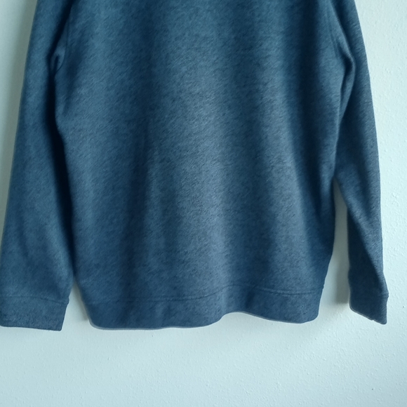 Eddie Bauer Men's 100% Polyester Quarter Snap Up Pullover Sweater 2XL Thick - Picture 4 of 5